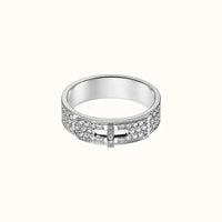 [Plus Jewelry]KELLY SILVER DIAMOND RING