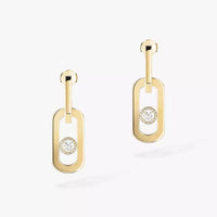 [Plus Jewelry] So Move XL Diamond Hoop Earring