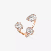 [Plus Jewelry]  Diamond Ring 0,25ct My Twin Trilogy