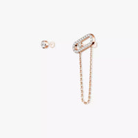 [Plus Jewelry]Move Uno Diamond Earrings