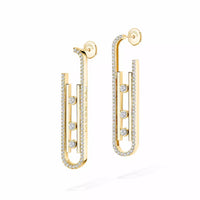 [Plus Jewelry]Diamond Pendant Earrings Move 10Th