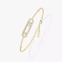 [Plus Jewelry]Pavé Baby Move Diamond Bracelet