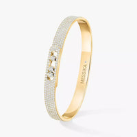 [Plus Jewelry]Move Noa Full Pavé Diamond Bangle Bracelet