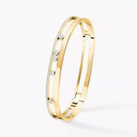 [Plus Jewelry]Move Romane Diamond Bangle Bracelet
