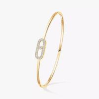 [Plus Jewelry]Move Uno pavé flex bangle medium