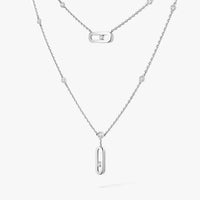 [Plus Jewelry] Move Uno Diamond Necklace