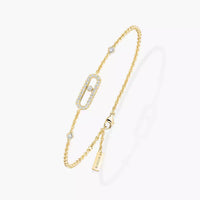 [Plus Jewelry]Move Uno Diamond Bracelet