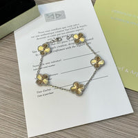 [Plus Jewelry]CLOVER  5 MOTIFS  CHRISTMAS LIMITED EDITION BRACELET