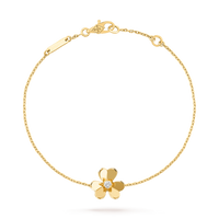 [Plus Jewelry]FRIVOLE GOLD FLOWER BRACELET