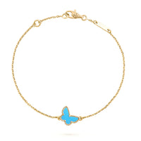 [Plus Jewelry]BUTTERFLY TURQUOISE BUTTERFLY BRACELET